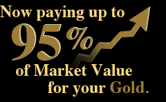 we pay up to 95% for your gold